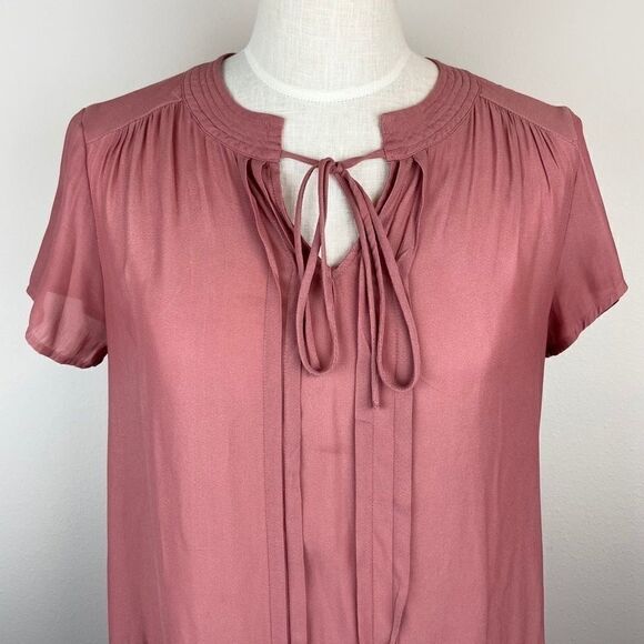 Ro & De Front Tie Blouse - Picture 3 of 5